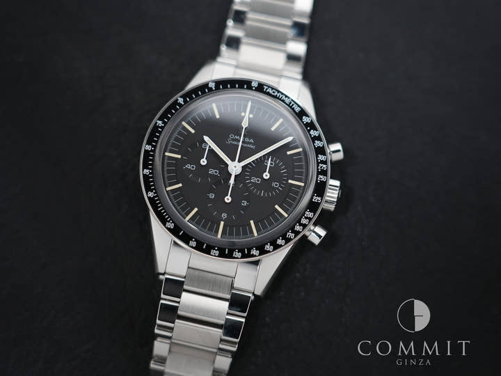 オメガ スピードマスター キャリバー321 クロノグラフ 39.7MM Ref.311.30.40.30.01.001 ステンレススチール ブラック文字盤 美中古 ykzzzwm7