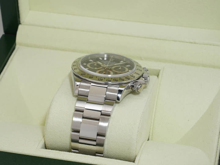 ロレックス デイトナ Ref.116520 ステンレススチール ブラック文字盤 中古 4akhphbw