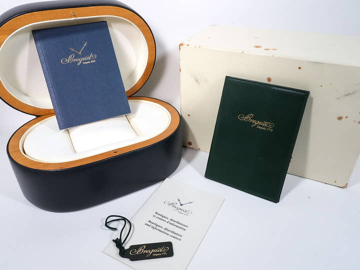 ブレゲ タイプXX トランスアトランティック Ref.3820BB/P2/9W6 ホワイトゴールド ブルー文字盤 美中古 7burd2as