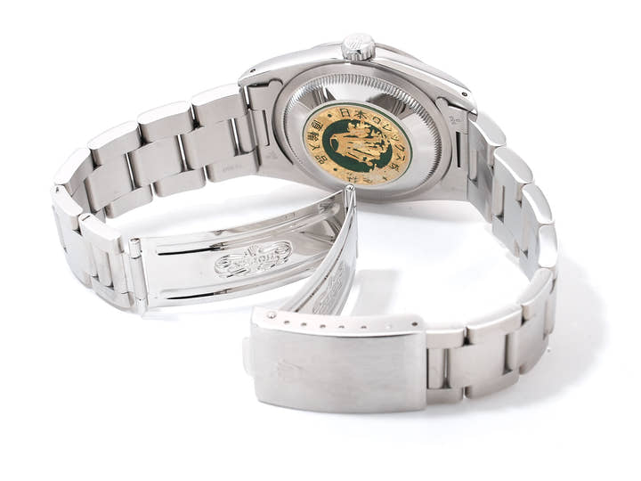 Rolex Explorer I Ref. 14270 Stainless Steel Black Dial Oyster Bracelet Excellent Used Condition nt84how7