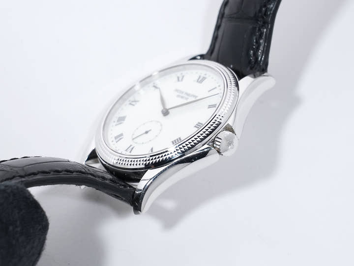 Patek Philippe Calatrava Ref. 5115G-001 White Gold Enamel Dial Used crauffgm