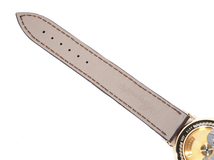 Breguet Classique Silicion Ref. 5197BA/15/986 Yellow Gold Silver Dial Excellent Condition jtc597ts