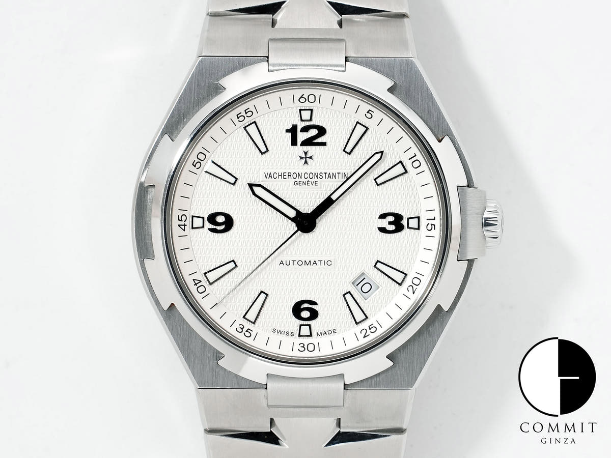 Vacheron Constantin Overseas Ref. 47040/B01A-9093 Stainless Steel White Dial Used rtjahegh