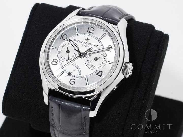 Vacheron Constantin FiftySix Day/Date Ref.4400E/000A-B437 Stainless Steel Silver Dial Used p35uuov9