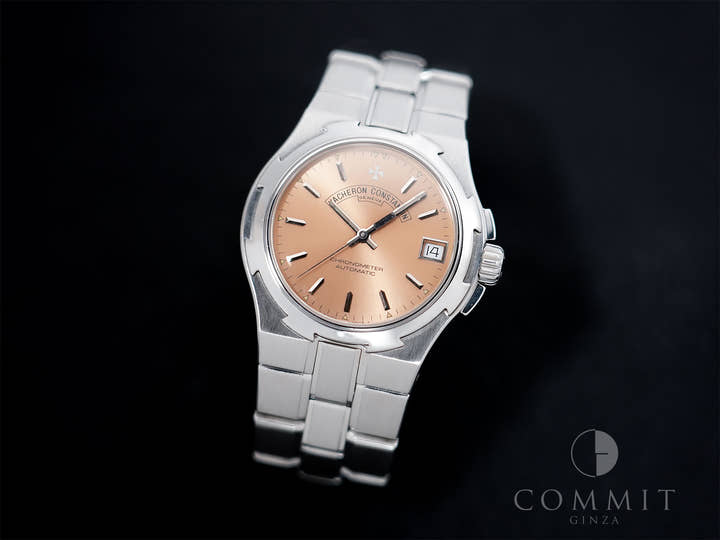 Vacheron Constantin Overseas Ref. 42050/423A Stainless Steel Salmon Dial Used ufdcrmf5