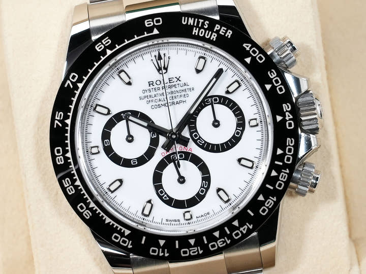 ロレックス デイトナ Ref.116500LN ステンレススチール ホワイト文字盤 中古 yb2mii8t