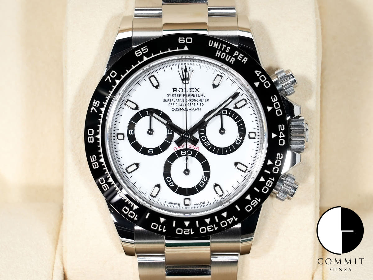 ロレックス デイトナ Ref.116500LN ステンレススチール ホワイト文字盤 美中古 pufprghf