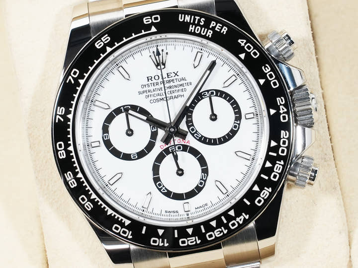 ロレックス デイトナ Ref.126500LN ステンレススチール ホワイト文字盤 美品 aystv2hr