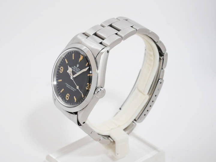 ロレックス エクスプローラーI Ref.1016 ステンレススチール ブラック文字盤 中古 oevt5bc8