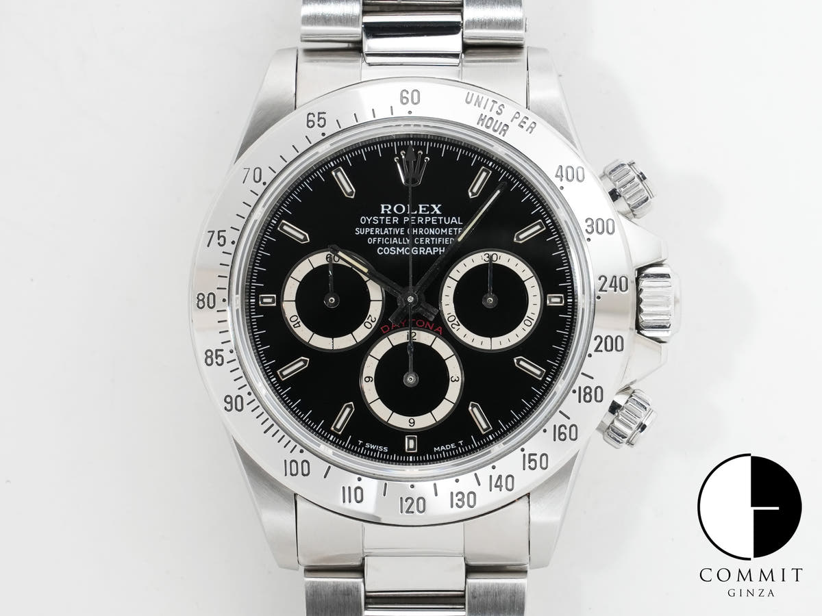 ロレックス デイトナ エルプリメロ Ref.16520 ステンレススチール ブラック文字盤 中古 eiam894s