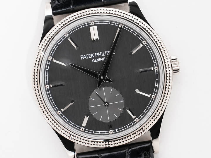 パテックフィリップ カラトラバ Ref.6119G-001 ホワイトゴールド グレー文字盤 極美品 mb6degox