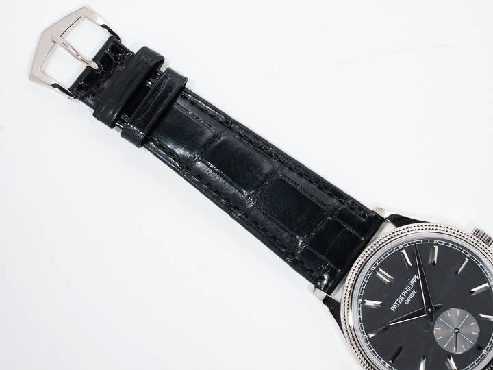 パテックフィリップ カラトラバ Ref.6119G-001 ホワイトゴールド グレー文字盤 極美品 mb6degox