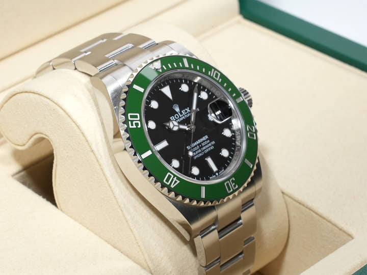 ロレックス サブマリーナー デイト Ref.126610LV ステンレススチール ブラック文字盤 美中古 wesykskz