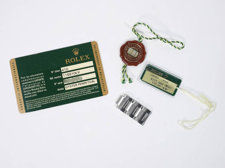ロレックス サブマリーナー デイト Ref.116610LV ステンレススチール グリーン文字盤 中古 7wvqzm9x