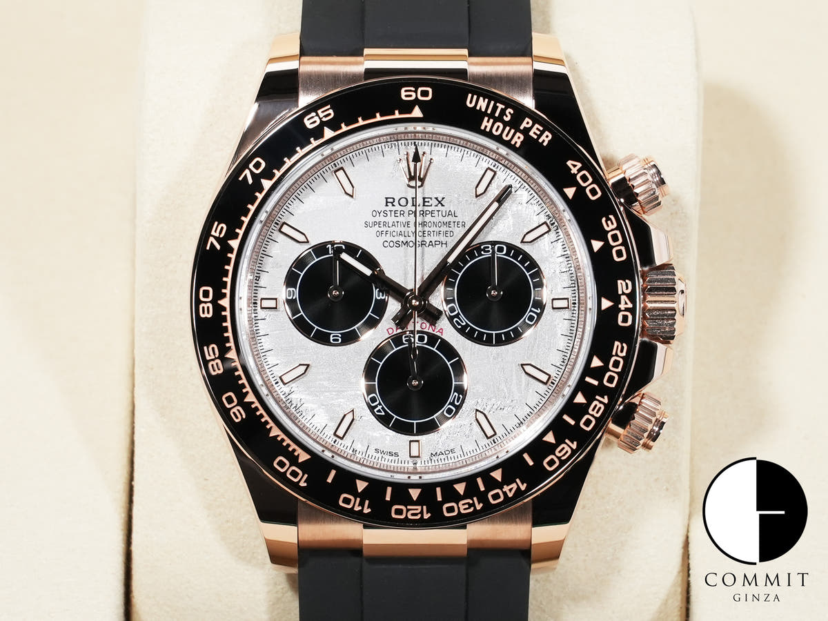 Rolex Daytona Ref. 126515LN Everose Gold Meteorite Dial Unused yydbu68q