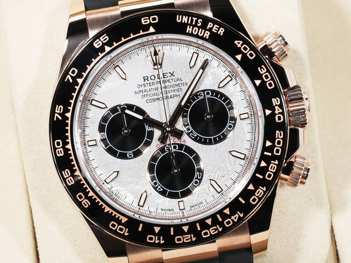 Rolex Daytona Ref. 126515LN Everose Gold Meteorite Dial Unused yydbu68q