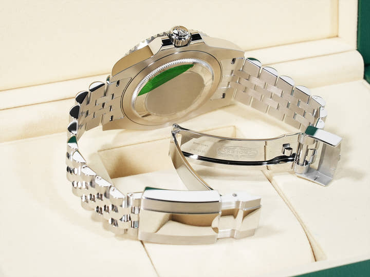 Rolex GMT-Master II Ref. 126720VTNR Stainless Steel Black Dial Jubilee Bracelet Unused bcvyjv7j
