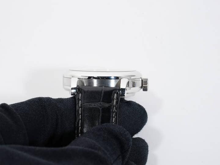 A. Lange & Söhne Datograph Ref. 403.035 Platinum Black Dial Excellent Pre-owned r3fjuqv3