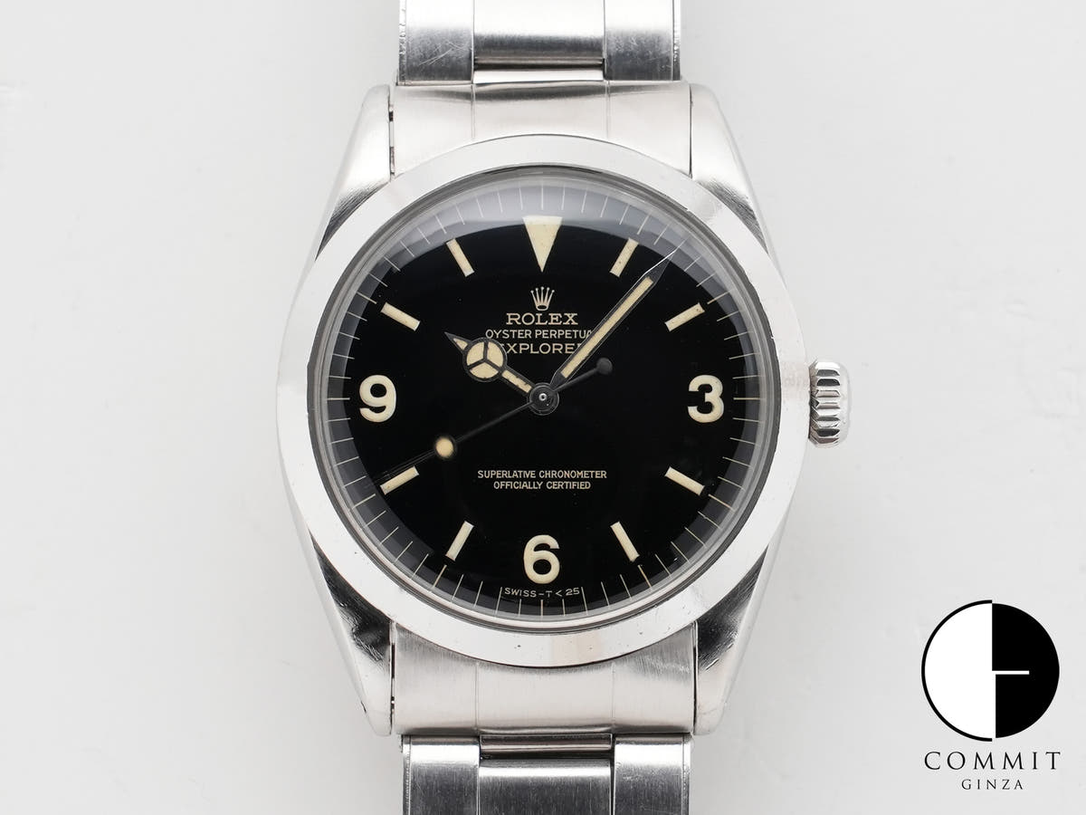 Rolex Explorer I Ref. 1016 Stainless Steel Black Dial Used u5xtcn94