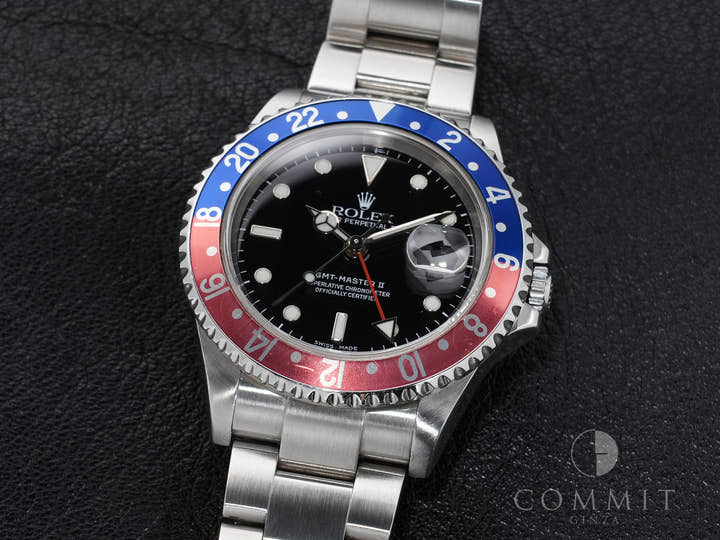 Rolex GMT-Master II Ref. 16710 Stainless Steel Black Dial Oyster Bracelet Used kdcpik9h