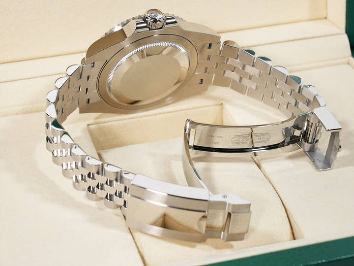 Rolex GMT-Master II Ref. 126720VTNR Stainless Steel Black Dial Jubilee Bracelet Unworn z6i8r56p