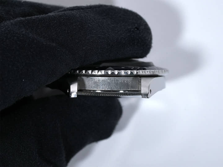 ロレックス GMTマスター Ref.1675 ステンレススチール ブラック文字盤 オイスターブレスレット 中古 m24gytaj
