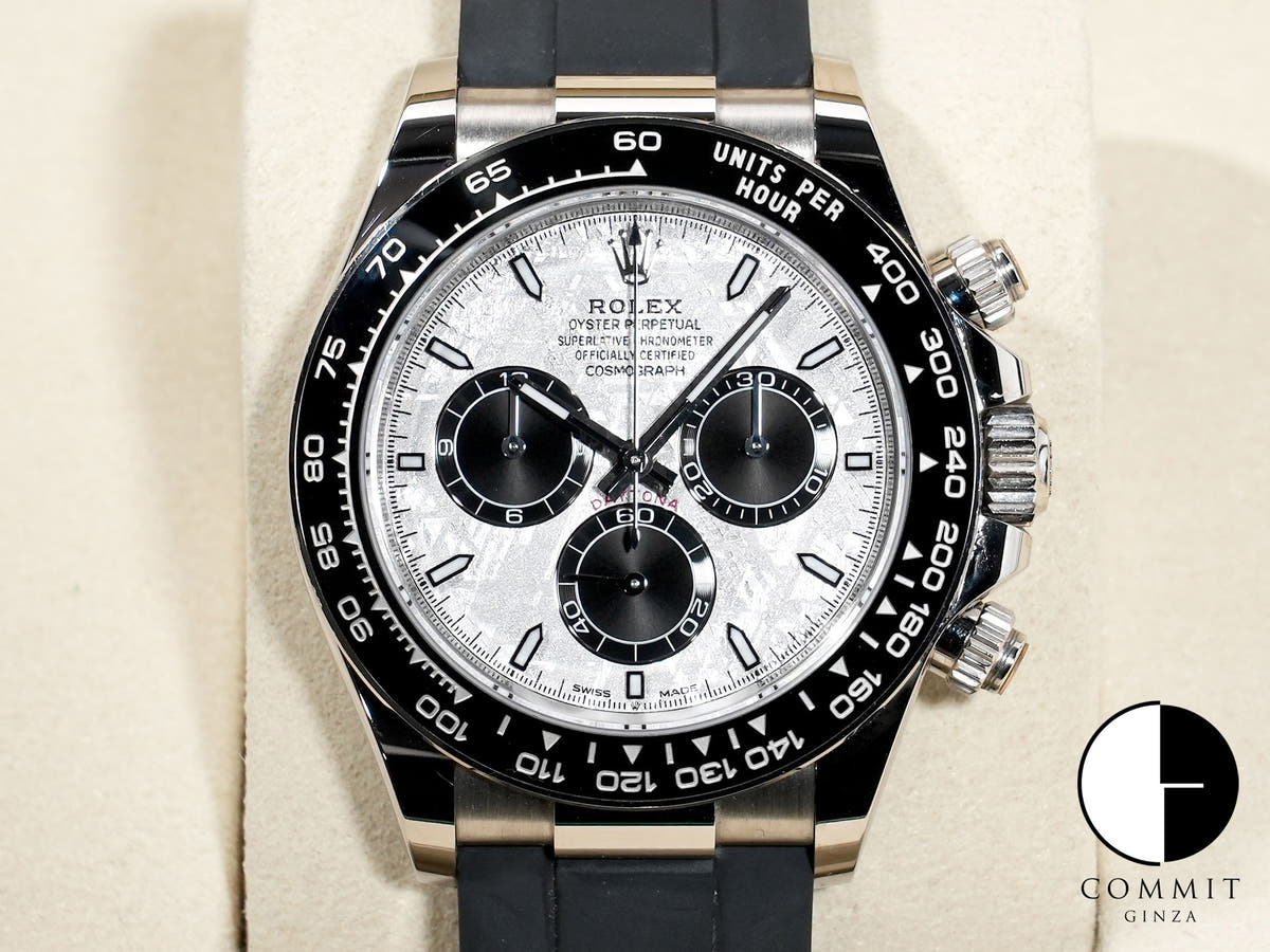 Rolex Daytona Ref. 126519LN White Gold Meteorite Dial Excellent Used Condition hokpi4p4