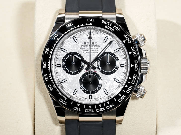 Rolex Daytona Ref. 126519LN White Gold Meteorite Dial Excellent Used Condition hokpi4p4