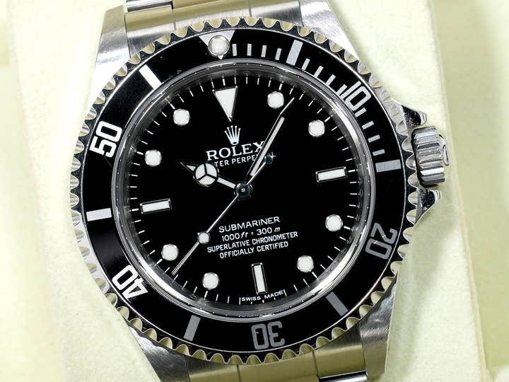 ロレックス サブマリーナー ノンデイト Ref.14060M ステンレススチール ブラック文字盤 中古 2kpbn2ya