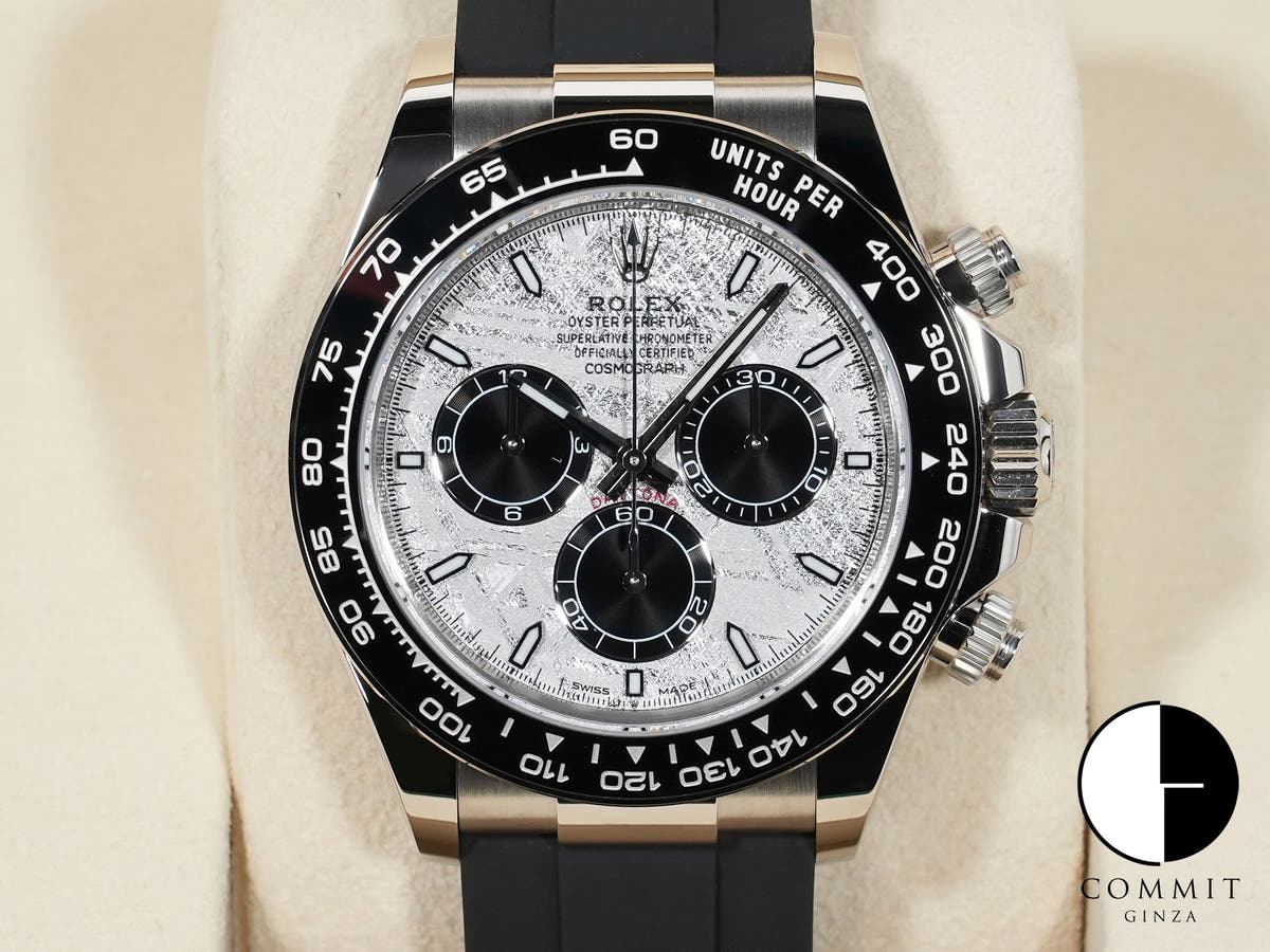Rolex Daytona Ref. 126519LN White Gold Meteorite Dial Unused wq2ow2gf