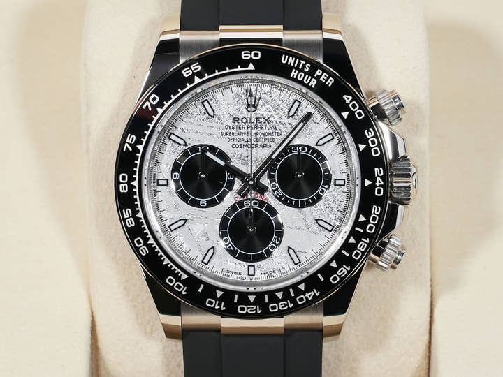 Rolex Daytona Ref. 126519LN White Gold Meteorite Dial Unused wq2ow2gf
