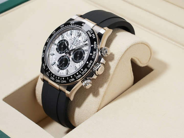Rolex Daytona Ref. 126519LN White Gold Meteorite Dial Unused wq2ow2gf