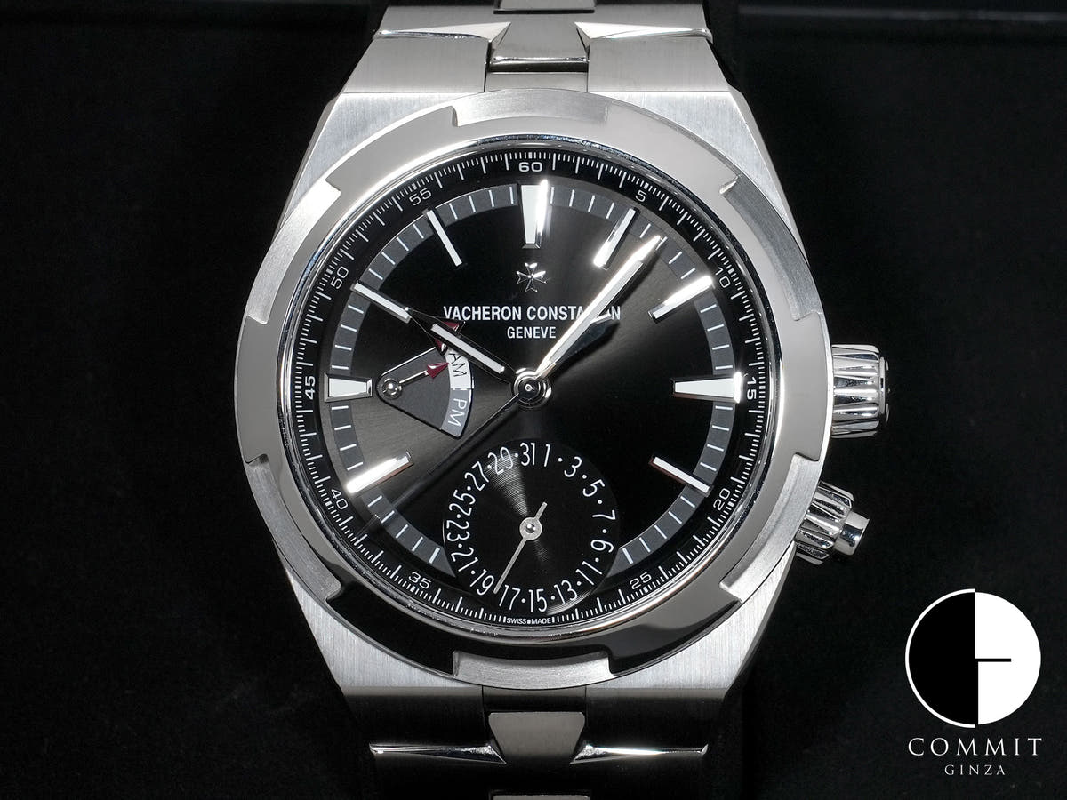 Vacheron Constantin Overseas Dual Time Ref.7900V/110A-B546 Stainless Steel Black Dial Pre-owned njppivkt