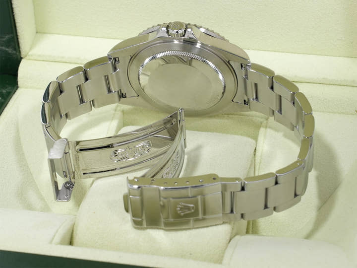 Rolex GMT-Master II Ref. 16710 Stainless Steel Black Dial Oyster Bracelet Used ppv8q5dv