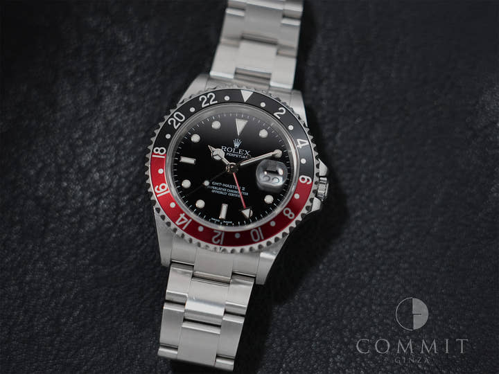 Rolex GMT-Master II Ref. 16710 Stainless Steel Black Dial Oyster Bracelet Used ppv8q5dv