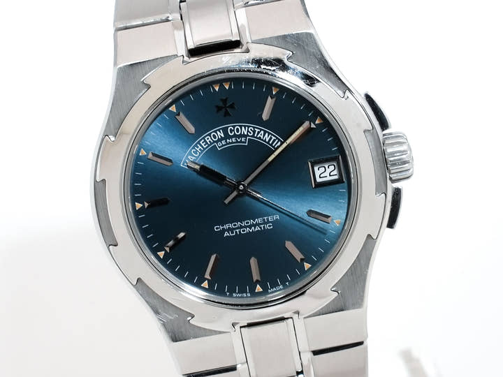 ヴァシュロンコンスタンタン オーヴァーシーズ Ref.42050/423A ステンレススチール ブルー文字盤 中古 qxojrfzx