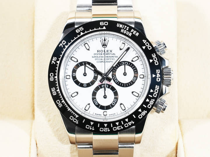 ロレックス デイトナ Ref.116500LN ステンレススチール ホワイト文字盤 美中古 iu5qpf7r