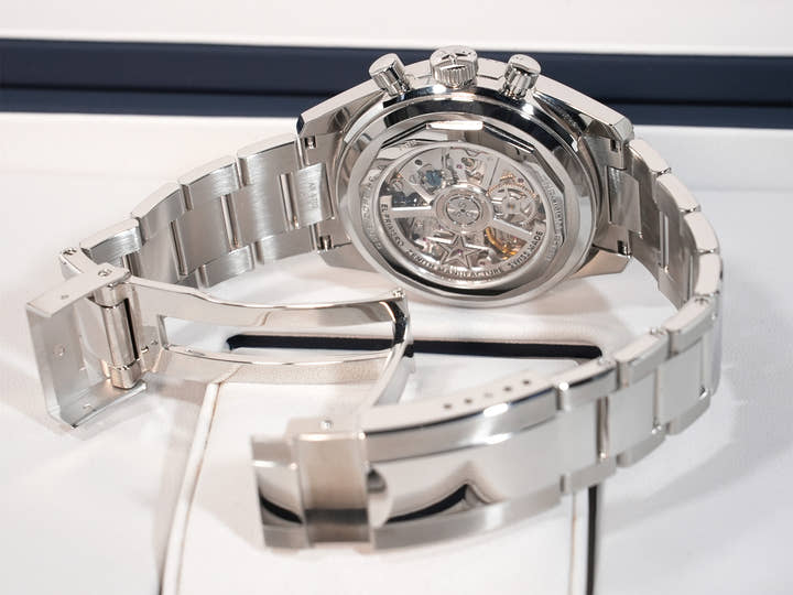 ゼニス クロノマスター オリジナル トリプルカレンダー Ref.03.3400.3610/38.M3200 ステンレススチール ホワイト文字盤 美品 ebirwqej