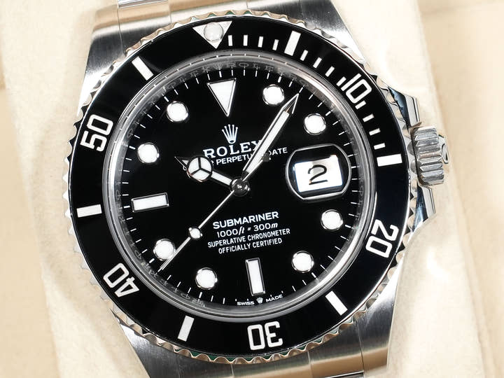 ロレックス サブマリーナー デイト Ref.126610LN ステンレススチール ブラック文字盤 中古 y6cswywb