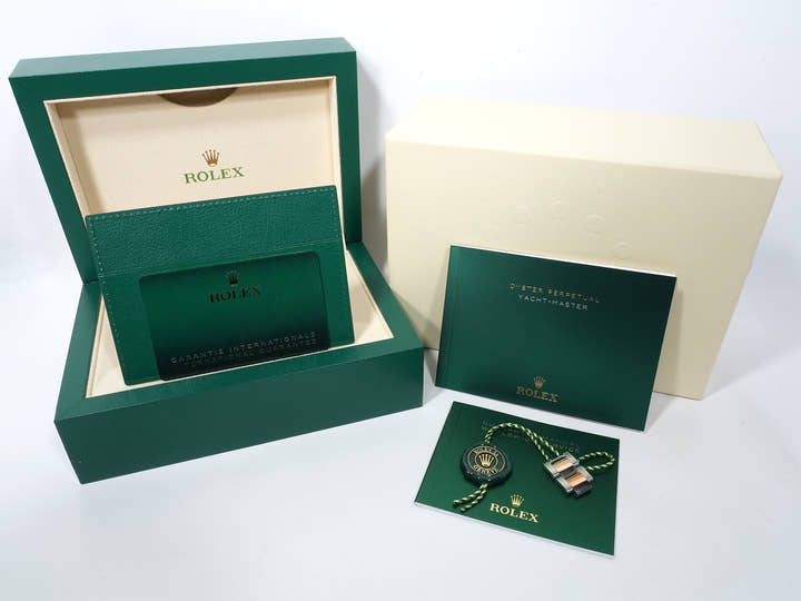 Rolex Yacht-Master 40 Ref. 126621 Stainless Steel/Everose Gold Chocolate Dial Unused 22sraxos