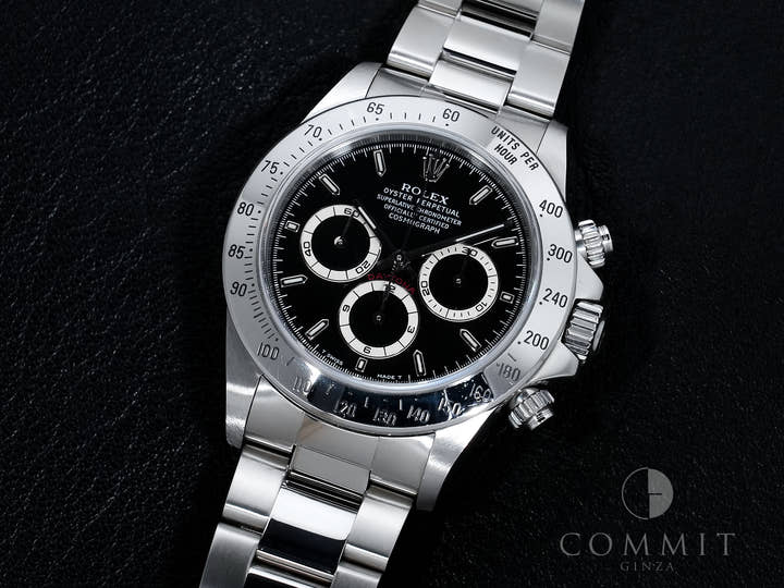 Rolex Daytona El Primero Ref. 16520 Stainless Steel Black Dial Excellent Condition 8kozbphe