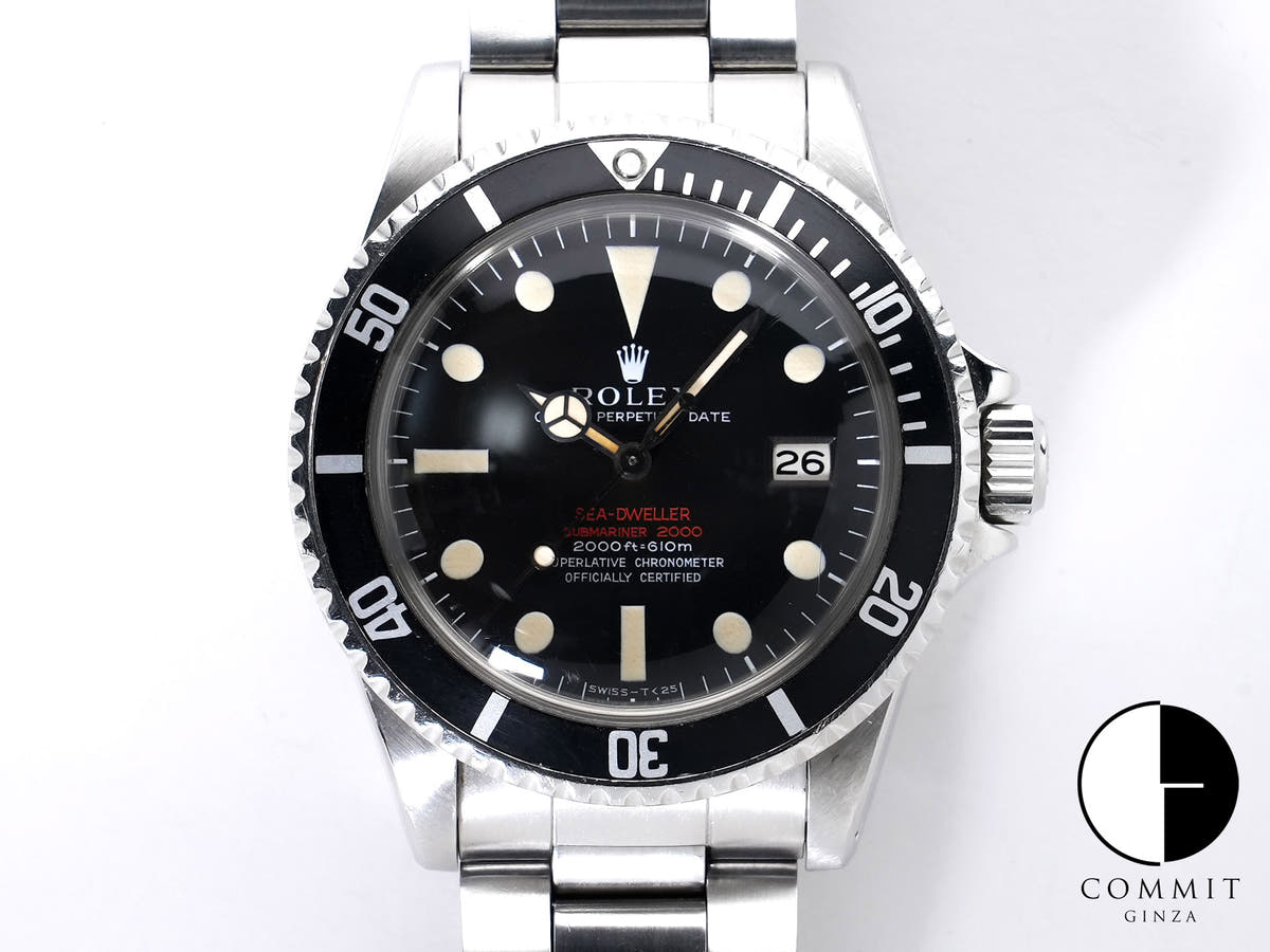 Rolex Sea-Dweller Ref. 1665 Stainless Steel Black Dial Used 6fv7im8x