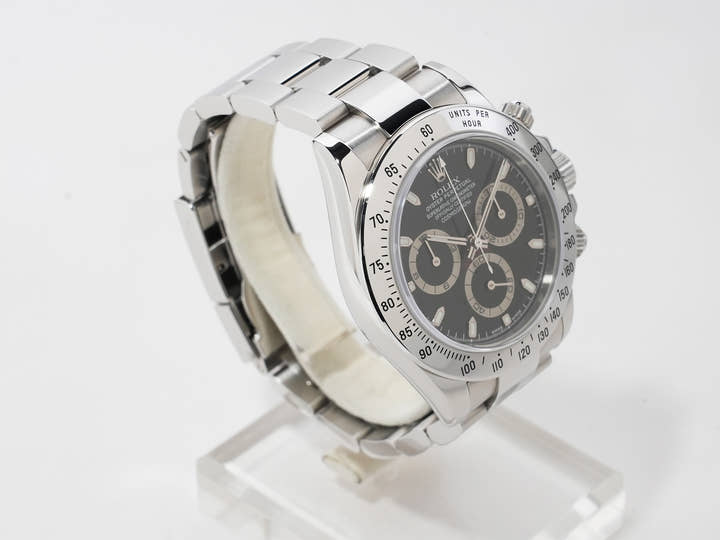 ロレックス デイトナ Ref.116520 ステンレススチール ブラック文字盤 美品 bysrqrav