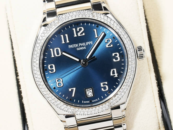 パテックフィリップ Twenty-4 Ref.7300/1200A-001 ステンレススチール ブルーソレイユ文字盤 中古 2wggsc2p