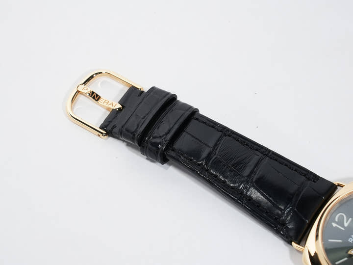 パネライ ラジオミール クアランタ イエローゴールド Ref.PAM01437 イエローゴールド グリーン文字盤 中古 2ibxy2aw
