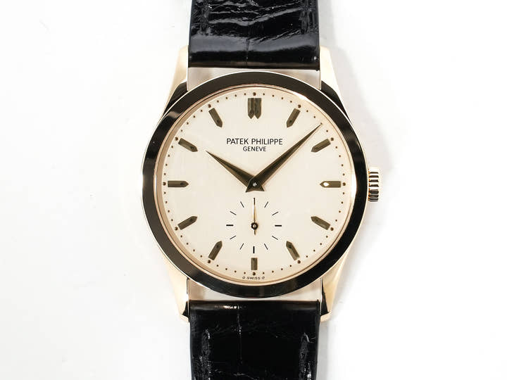パテックフィリップ カラトラバ Ref.5096J イエローゴールド シルバー文字盤 美品 4nqxzuku