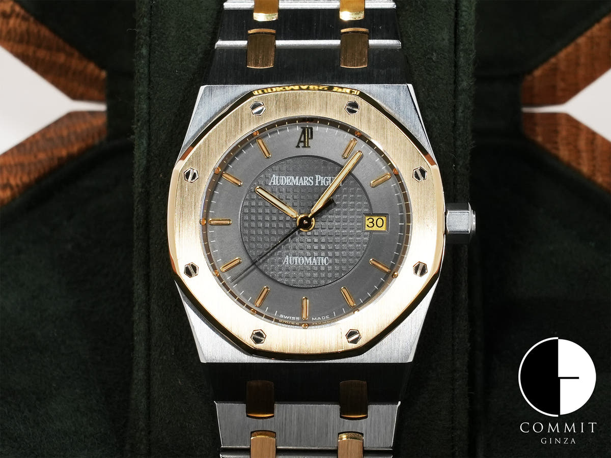 Audemars Piguet Royal Oak Ref.15050SA.O.0789SA.01 Stainless Steel/Yellow Gold Gray Dial Pre-owned o27rmxrf