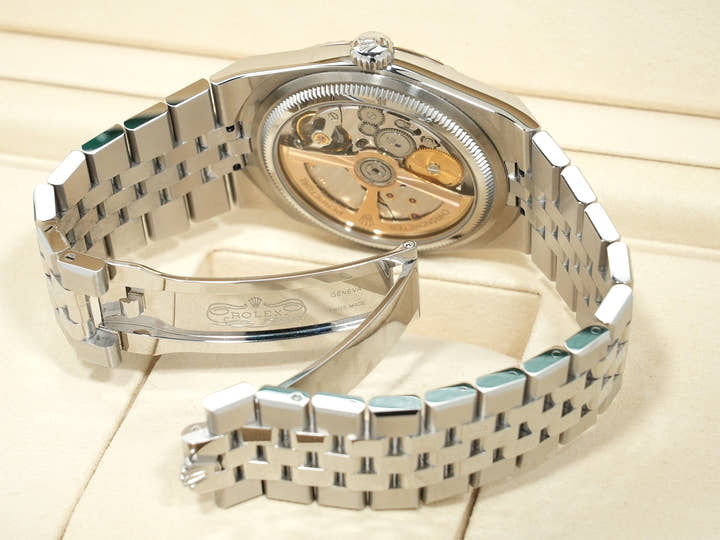 ロレックス ランドドゥエラー Ref.127334 ステンレススチール/ホワイトゴールド ホワイト文字盤 ジュビリーブレスレット 美中古 9c4rmg3x