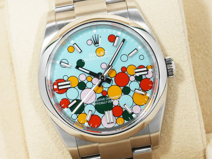 ロレックス オイスターパーペチュアル36 Ref.126000 ステンレススチール セレブレーションモチーフ文字盤 中古 jswiz9ji
