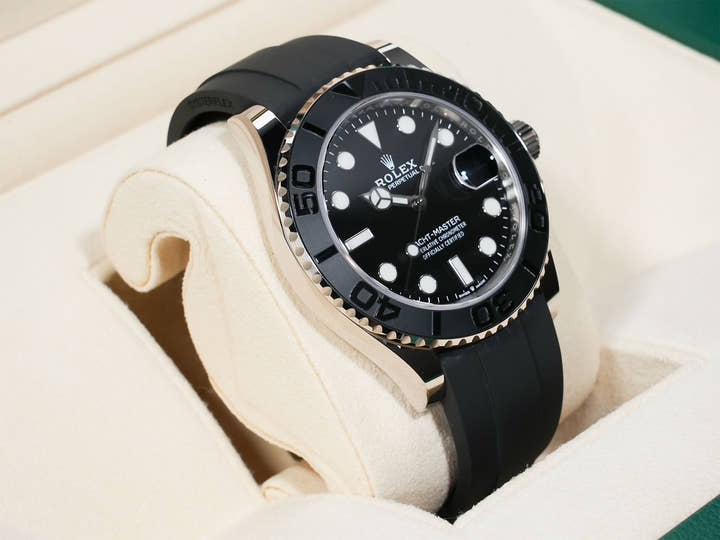 ロレックス ヨットマスター42 Ref.226659 ホワイトゴールド ブラック文字盤 美中古 i5ck6mq8